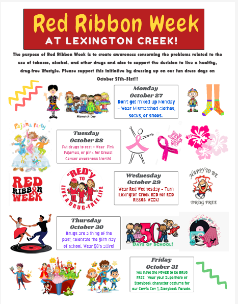  red ribbon flyer